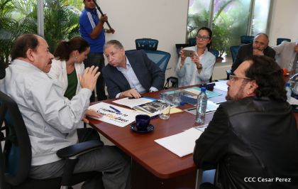 Presidente Daniel se reúne con el presidente de la Federación Internacional de Automovilismo