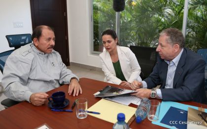 Presidente Daniel se reúne con el presidente de la Federación Internacional de Automovilismo