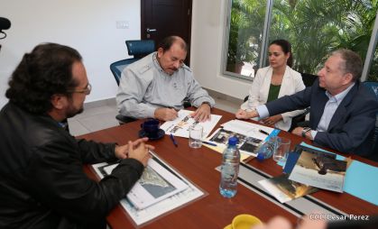 Presidente Daniel se reúne con el presidente de la Federación Internacional de Automovilismo