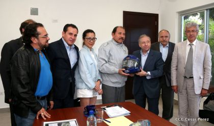 Presidente Daniel se reúne con el presidente de la Federación Internacional de Automovilismo