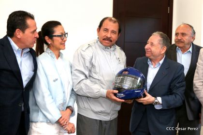 Presidente Daniel se reúne con el presidente de la Federación Internacional de Automovilismo