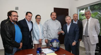Presidente Daniel se reúne con el presidente de la Federación Internacional de Automovilismo