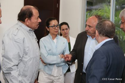 Presidente Daniel se reúne con el presidente de la Federación Internacional de Automovilismo