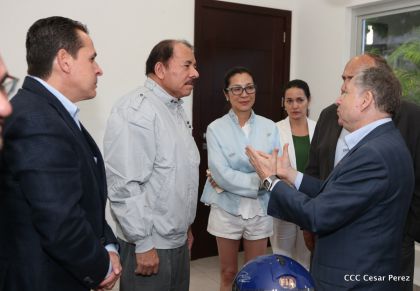 Presidente Daniel se reúne con el presidente de la Federación Internacional de Automovilismo