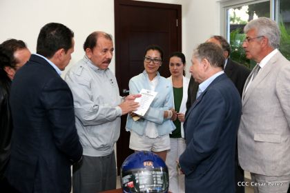 Presidente Daniel se reúne con el presidente de la Federación Internacional de Automovilismo