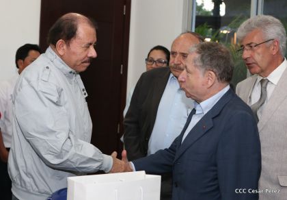 Presidente Daniel se reúne con el presidente de la Federación Internacional de Automovilismo