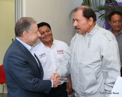 Presidente Daniel se reúne con el presidente de la Federación Internacional de Automovilismo