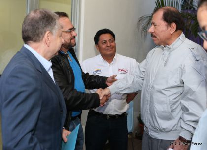 Presidente Daniel se reúne con el presidente de la Federación Internacional de Automovilismo