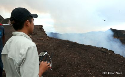 Exploración del volcán Masaya avanza satisfactoriamente
