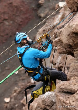 Exploración del volcán Masaya avanza satisfactoriamente