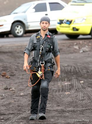 Exploración del volcán Masaya avanza satisfactoriamente