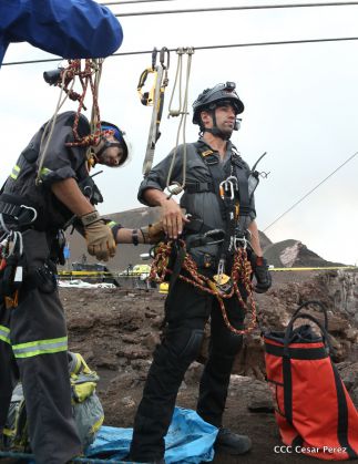 Exploración del volcán Masaya avanza satisfactoriamente