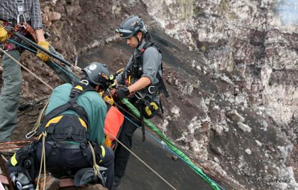 Exploración del volcán Masaya avanza satisfactoriamente