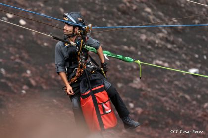 Exploración del volcán Masaya avanza satisfactoriamente
