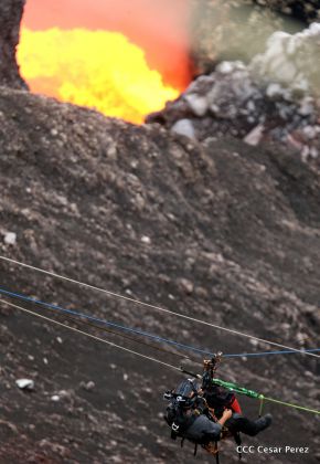 Exploración del volcán Masaya avanza satisfactoriamente