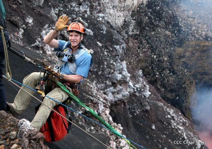 Exploración del volcán Masaya avanza satisfactoriamente