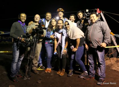 Exploración del volcán Masaya avanza satisfactoriamente