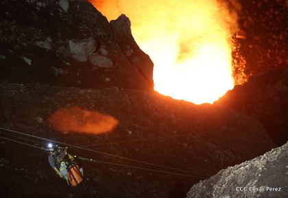 Exploración del volcán Masaya avanza satisfactoriamente