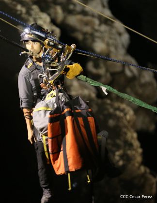 Exploración del volcán Masaya avanza satisfactoriamente