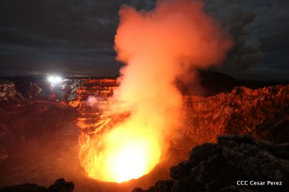 Exploración del volcán Masaya avanza satisfactoriamente