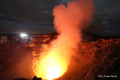 Exploración del volcán Masaya avanza satisfactoriamente