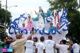 Nuestra Señora de la Asunción de María recorre calles del pueblo indígena de Monimbó