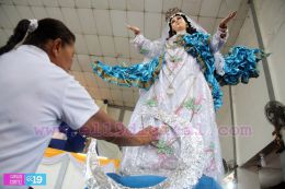 Nuestra Señora de la Asunción de María recorre calles del pueblo indígena de Monimbó