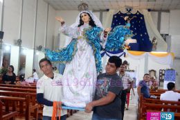Nuestra Señora de la Asunción de María recorre calles del pueblo indígena de Monimbó