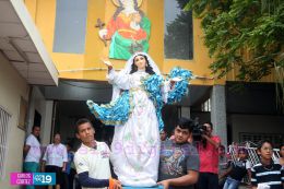 Nuestra Señora de la Asunción de María recorre calles del pueblo indígena de Monimbó