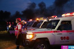 Culmina incendio en Puerto Sandino