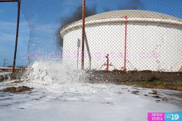 Culmina incendio en Puerto Sandino