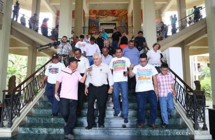 Comando Rigoberto López recorre espacios de recreación en Managua