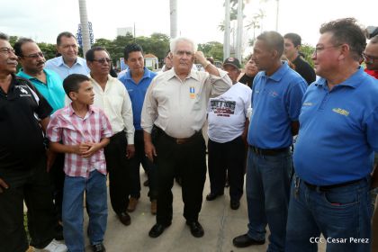 Comando Rigoberto López recorre espacios de recreación en Managua