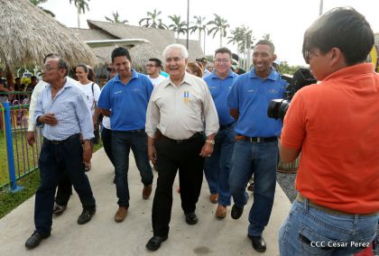 Comando Rigoberto López recorre espacios de recreación en Managua