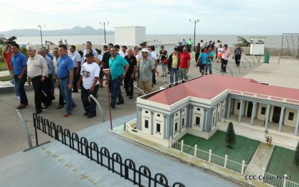 Comando Rigoberto López recorre espacios de recreación en Managua