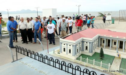 Comando Rigoberto López recorre espacios de recreación en Managua