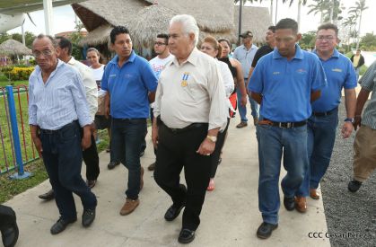 Comando Rigoberto López recorre espacios de recreación en Managua