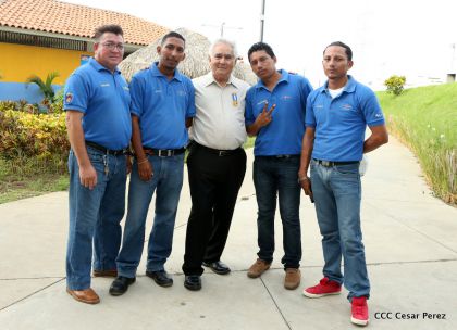 Comando Rigoberto López recorre espacios de recreación en Managua