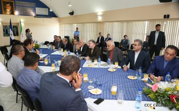 Comisión empresarial de Irán se reúne con autoridades del Gobierno de Nicaragua