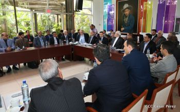 Comisión empresarial de Irán se reúne con autoridades del Gobierno de Nicaragua