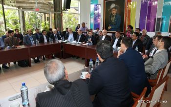 Comisión empresarial de Irán se reúne con autoridades del Gobierno de Nicaragua