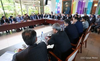 Comisión empresarial de Irán se reúne con autoridades del Gobierno de Nicaragua