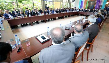 Comisión empresarial de Irán se reúne con autoridades del Gobierno de Nicaragua