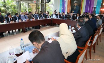 Comisión empresarial de Irán se reúne con autoridades del Gobierno de Nicaragua