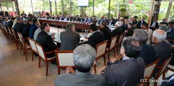 Comisión empresarial de Irán se reúne con autoridades del Gobierno de Nicaragua