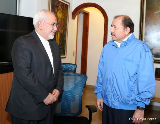 Comandante Daniel Ortega se reúne con Canciller de Irán