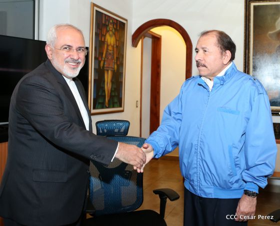 Comandante Daniel Ortega se reúne con Canciller de Irán