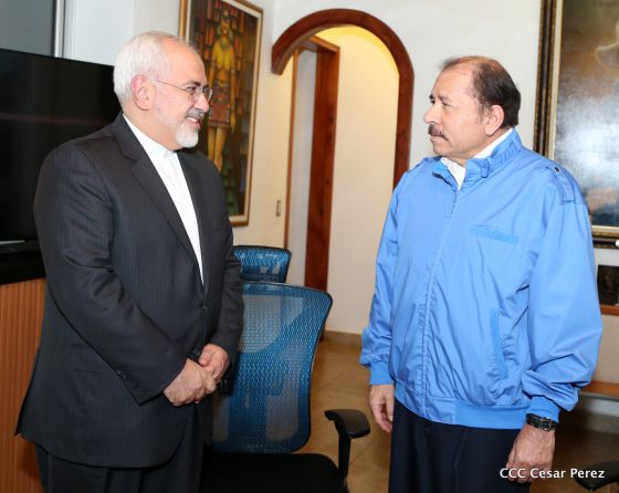 Comandante Daniel Ortega se reúne con Canciller de Irán
