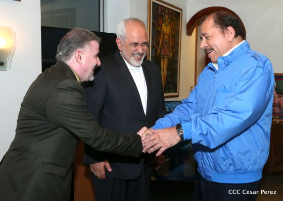 Comandante Daniel Ortega se reúne con Canciller de Irán