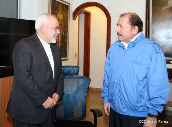 Comandante Daniel Ortega se reúne con Canciller de Irán